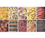 Pattern Paper A4 Fruit & Veg Pack of 40