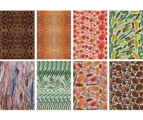 Zart Pattern Papers A4 Plant Pack of 40