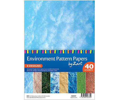 Pattern Papers Environment Pack of 40