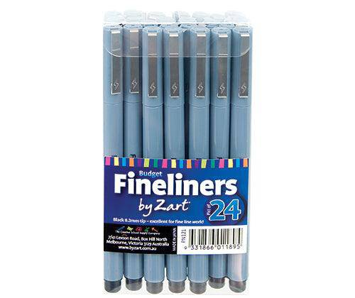 Budget Fineliner Pack of 24