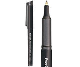 EverZart Permanent Pen Black Pack of 20