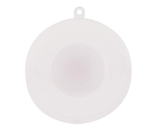 Plastic Ball with Cut Out Opening 80mm Pack of 10