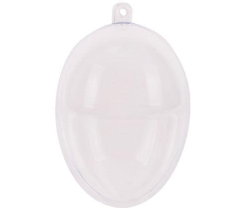 Plastic Egg Shape 80mm Pack of 10