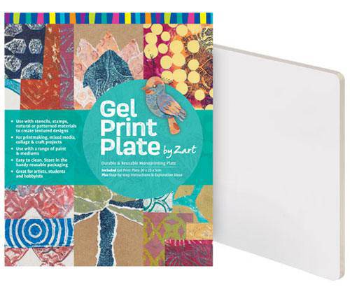 Gel Print Plate by Zart