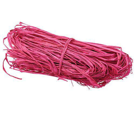 Raffia Natural Coloured Pack of 20