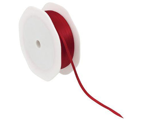 Satin Ribbon 3mm x 25m Roll