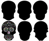 Scratch Skulls Pack of 24