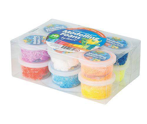 Modelling Foam Dough Coloured 20g Pack of 12