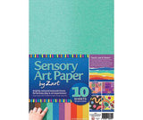 Sensory Art Paper Coloured Pack of 10