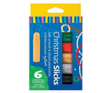 Slicks By Zart Christmas Colours Set of 6