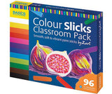 Slicks by Zart Colour Classpack Pack of 96