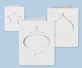 Cards and Envelopes Xmas Cut-Outs Pack of 30