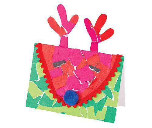 Pop-Up Reindeer Card Pack of 10