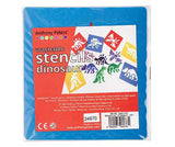 Dinosaur Stencils 15.2 x 15.2cm Pack of 6