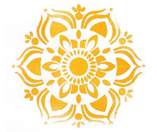 Mandala Stencils 15 x 15cm Pack of 6