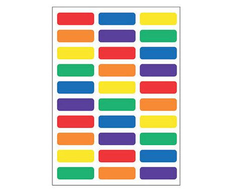 ColourSorts Classroom Organisers by Zart Labels Pack of 120