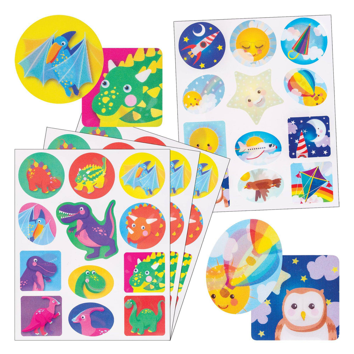 Giant Moving Stickers Pack of 36