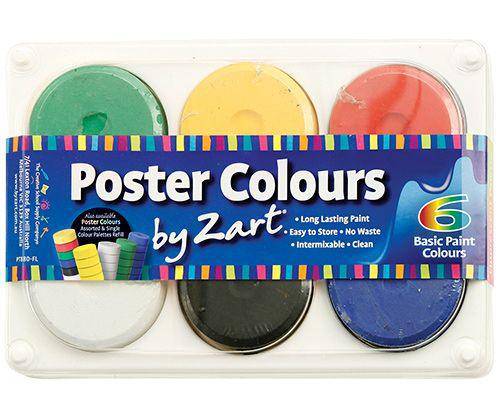 Poster Colours Paint Palettes by Zart