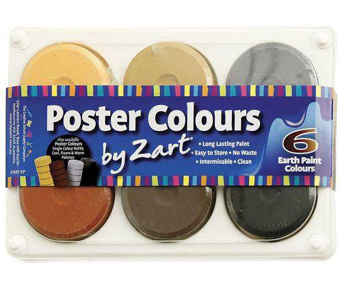 Poster Colours Paint Palettes by Zart