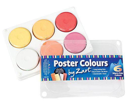 Poster Colours Paint Palettes by Zart