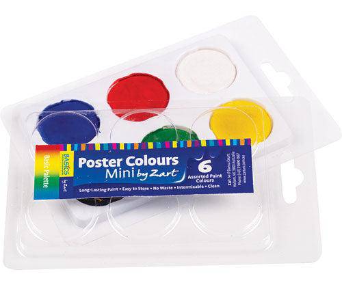 Poster Colours Paint Mini Palettes by Zart