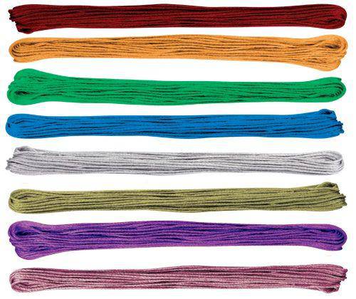 Metallic Threads Coloured Pack of 24