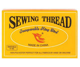 Sewing Thread Cololured 1000 yards Pack of 12