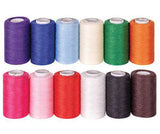 Sewing Thread Cololured 1000 yards Pack of 12