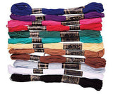 Stranded Coloured Cotton Pack of 24