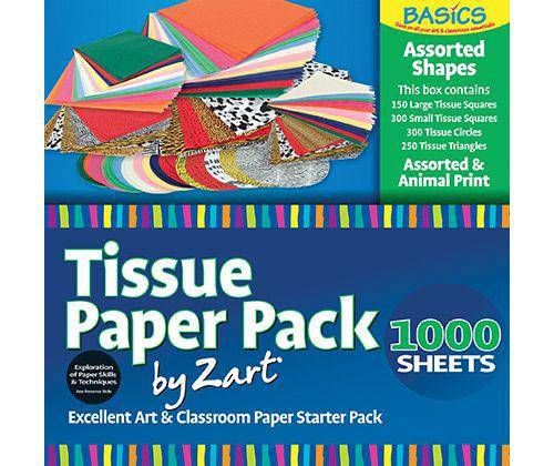 Basics Classroom Tissue Pack Pack of 1000