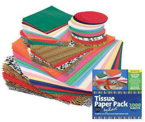 Basics Classroom Tissue Pack Pack of 1000