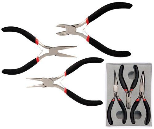 Jewellery Plier Set of 3 Pairs