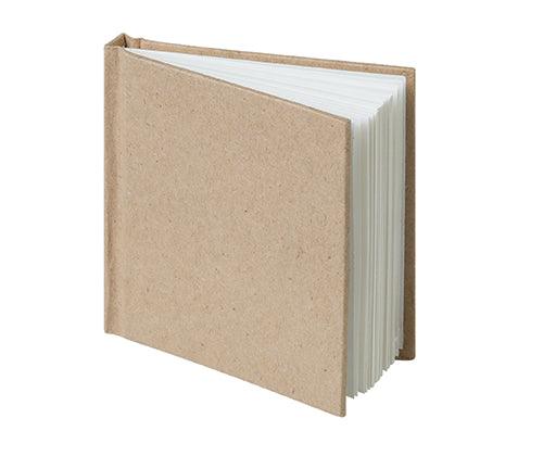 Kraft Mini Notebooks 7.5 x 7.5cm Pack of 12