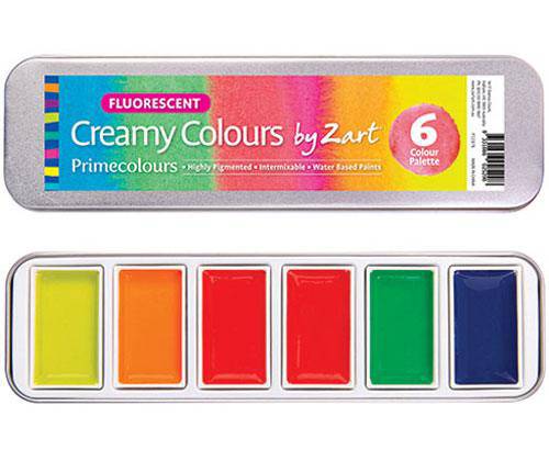 Creamy Colours by Zart Pack of 4 Sets