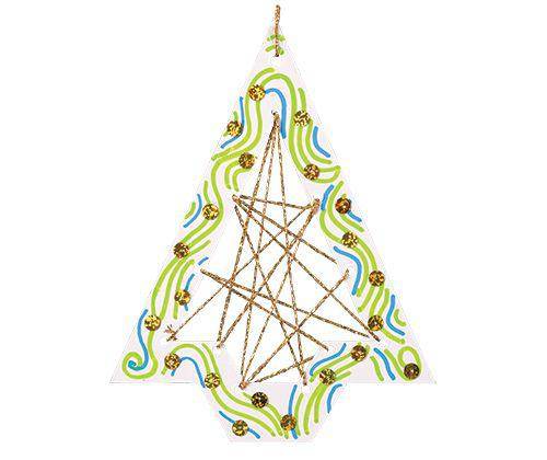 Cardboard Weaving Tree Pack of 10