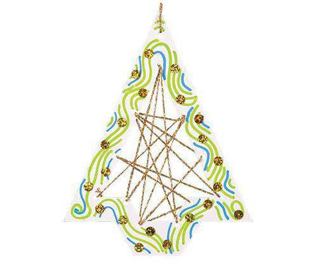 Cardboard Weaving Tree Pack of 10