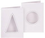 Christmas Cut-out Threading Card Pack of 10