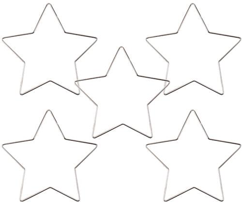 Wire Star 15cm Pack of 5