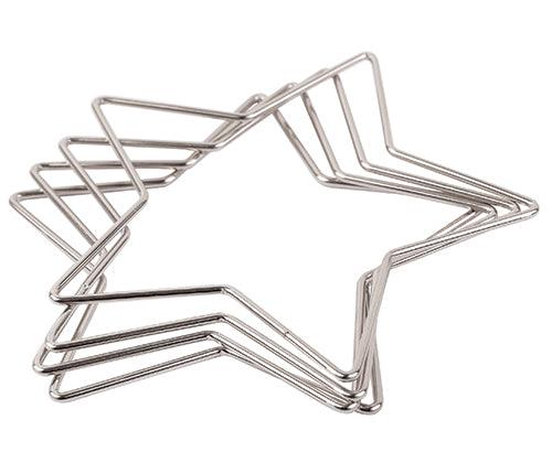 Wire Star 15cm Pack of 5