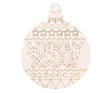 ColourMe Christmas Baubles Pack of 10