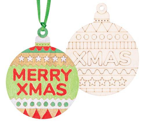 ColourMe Christmas Baubles Pack of 10