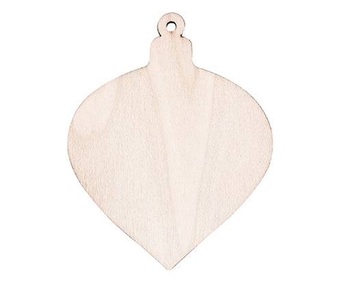 DIY Wooden Christmas Ornaments Assorted Pack of 12