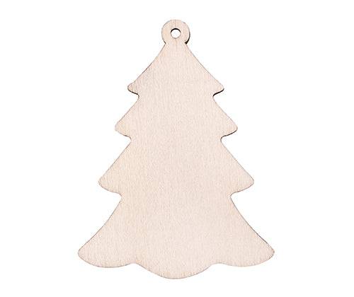 DIY Wooden Christmas Ornaments Assorted Pack of 12