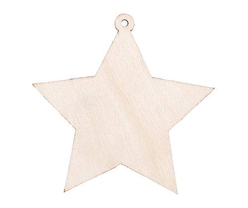 DIY Wooden Christmas Ornaments Assorted Pack of 12