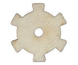 Wooden Gears and Cogs Assorted Pack of 100