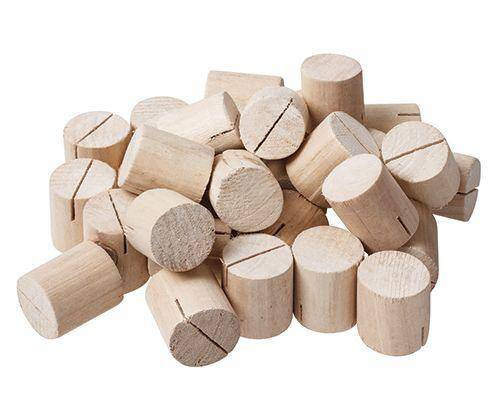 Wooden Model Stand Pack of 30