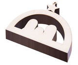 Wooden Nativity Hanger Pack of 12