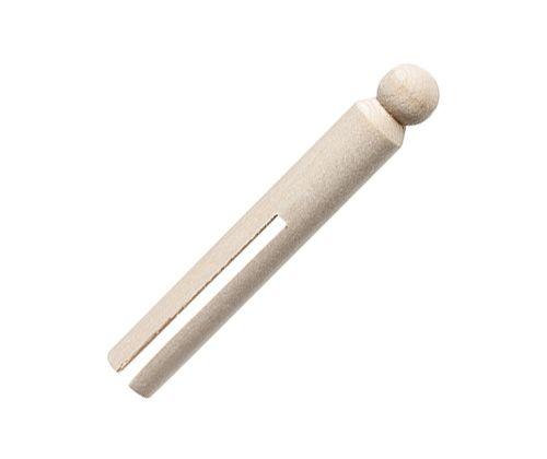 Wooden Peg and Stand 9.5cm Pack of 24