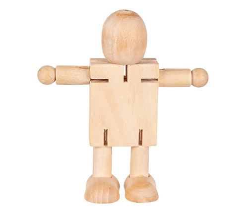 Wooden Robot 11cm