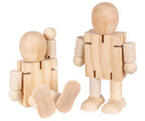 Wooden Robot 11cm